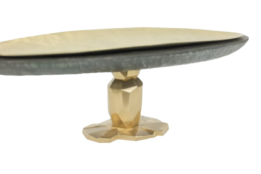 “Pitoin” Bowl in Hammered Brass - Base - Styylish