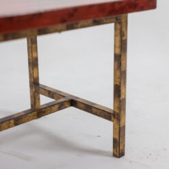 Coffee Table Gilded Iron - Base Detail - Styylish