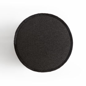 IL Pouf I Bouclé Black by LO Decor