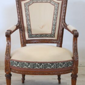 Antique Armchair, Italy of the Period Louis XVI 18th Century