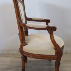 Antique Armchair Louis XVI - Frame Side Profile - Styylish