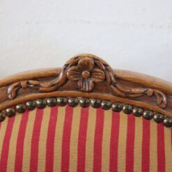 Antique Set of 4 Chairs - Headrest Detail - Styylish