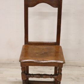 French Lorraine Chair, France 17th Century