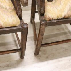 Set of 2 Antique Armchairs - Base Details - Styylish