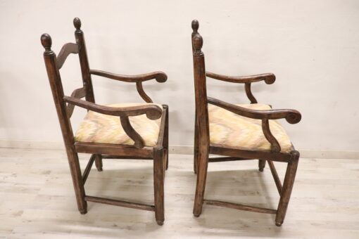 Set of 2 Antique Armchairs - Side Profile - Styylish