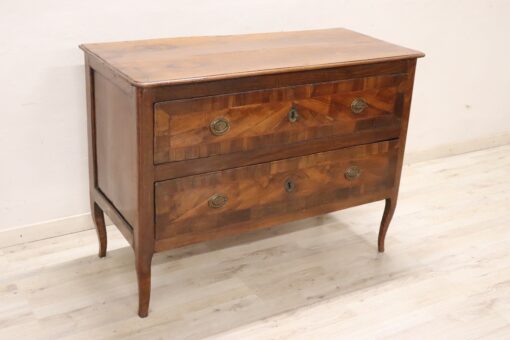 Louis XV Antique Chest of Drawers - Side - Styylish