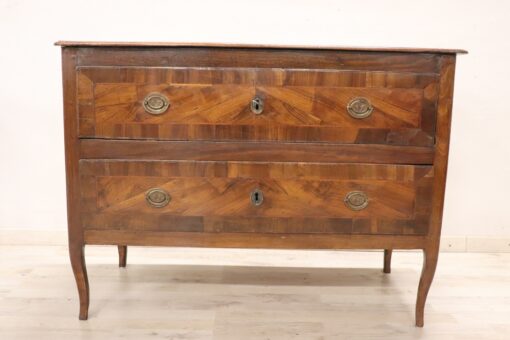 Louis XV Antique Chest of Drawers - Front - Styylish