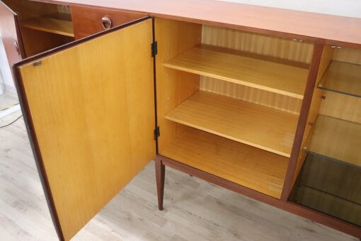 Long Sideboard in Teak Veneer - Middle Interior - Styylish