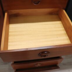 Long Sideboard in Teak Veneer - Drawers Interior Wood - Styylish