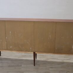 Long Sideboard in Teak Veneer - Back Detail - Styylish