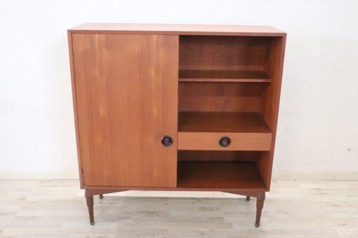 Highboard in Teak Veneer - Front - Styylish