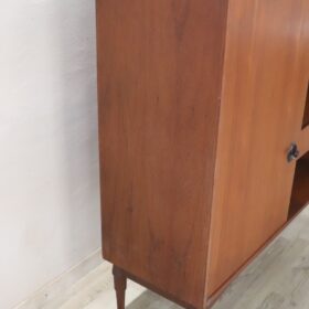 Highboard in Teak Veneer, Italy 1960s