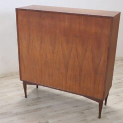 Highboard in Teak Veneer - Back Detail - Styylish