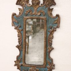 Gothic Carved Wood Mirror - Front with Mirror - Styylish