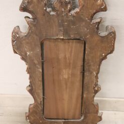 Gothic Carved Wood Mirror - Back Profile - Styylish