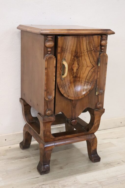 Italian Art Deco Nightstand - Side View - Styylish