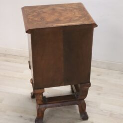 Italian Art Deco Nightstand - Back Detail - Styylish