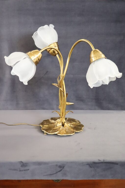 Italian Art Nouveau Lamp - Full Profile - Styylish