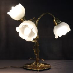 Italian Art Nouveau Lamp - Lights On - Styylish