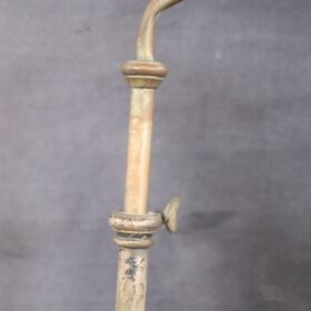 Early 20th Century Italian Brass and Glass Table Lamp