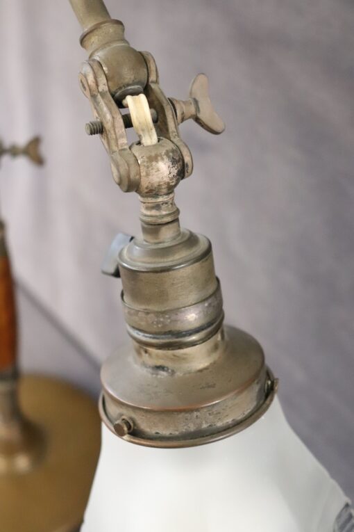 Brass and Glass Table Lamp - Hardware - Styylish