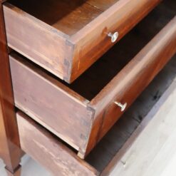 Inlaid Walnut Chest of Drawers - Drawer Interior - Styylish