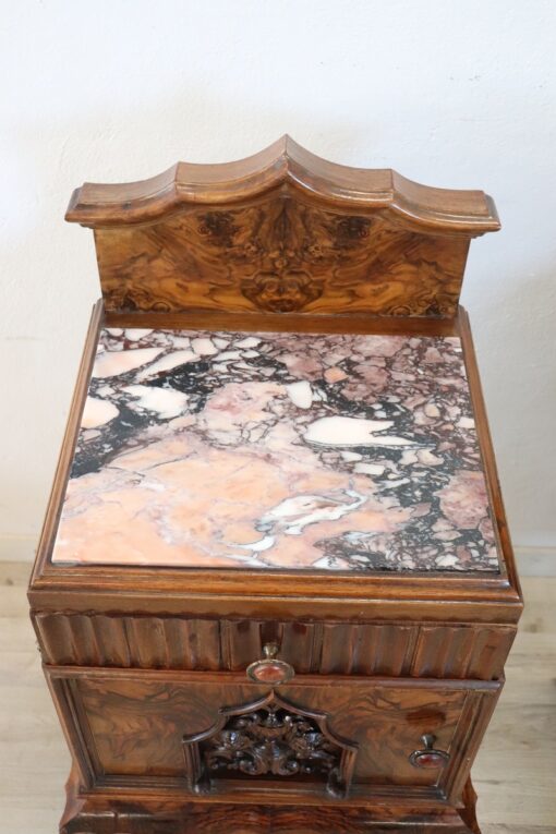 Nightstands with Marble Top - Marble - Styylish