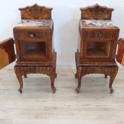 Nightstands with Marble Top - Interior - Styylish