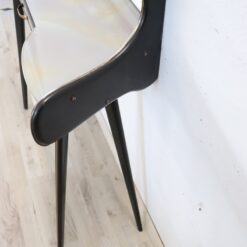 Mid Century Console Table - Black Side Detail - Styylish