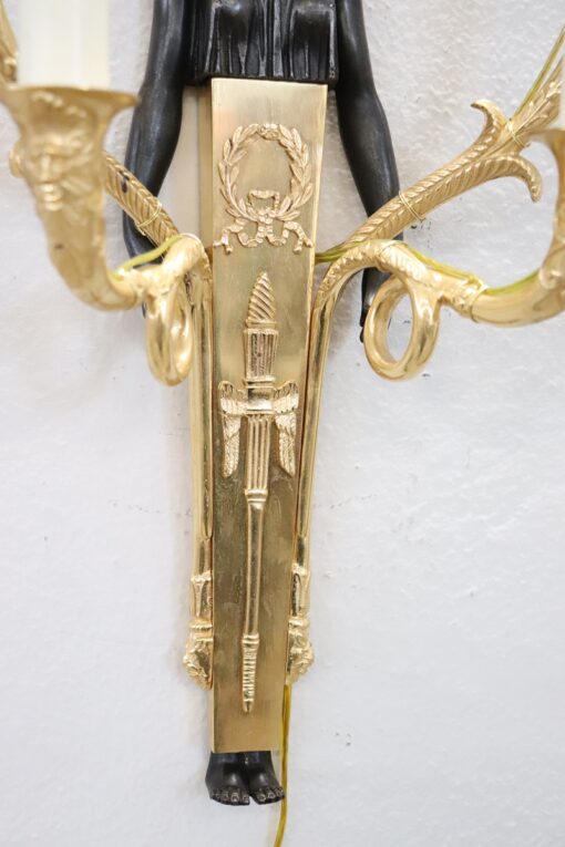 Retour D’egypte Style Sconces - Gilt Detail - Styylish