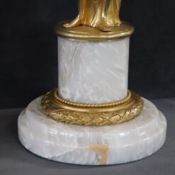 Italian Gilt Figures Sculptures - Base Detail - Styylish