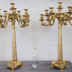 Pair of Antique Candelabras - Full - Styylish