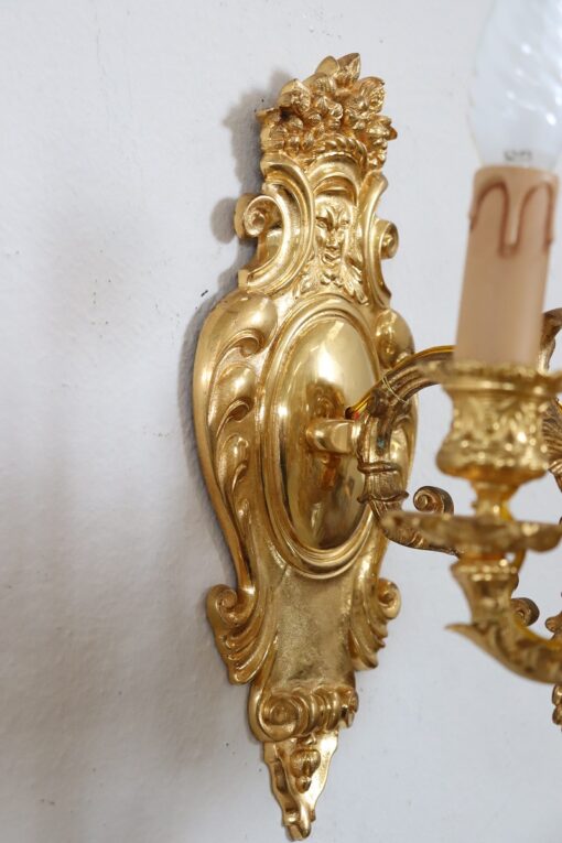 20th Century Wall Lights - Gold Detail - Styylish