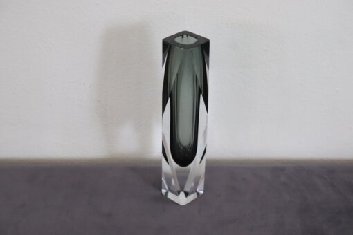 Smoky Grey Glass Vase - Full - Styylish