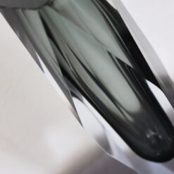 Smoky Grey Glass Vase - Grey Detail - Styylish