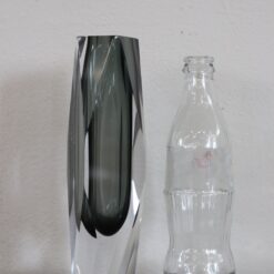 Smoky Grey Glass Vase - Scaled - Styylish