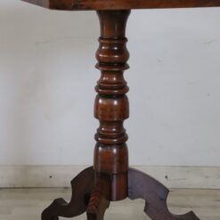 Walnut Tripod Table - Full Profile - Styylish