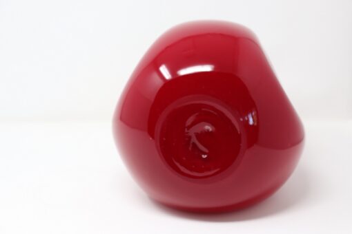 Italian Murano Red Vase - Bottom Profile - Styylish