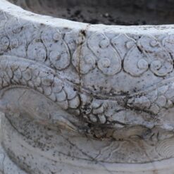 Pair of Marble Garden Vases - Exterior Decoration Detail - Styylish