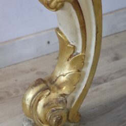 Gilded Wood Console Table - Leg Decor - Styylish