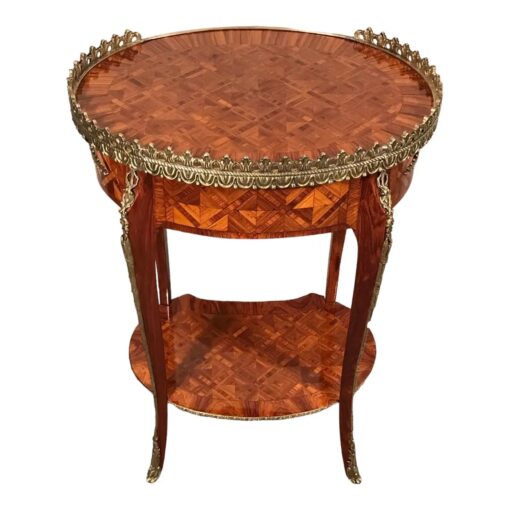 Pair of Napoleon III Side Tables - Full Profile - Styylish