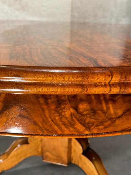 Biedermeier walnut Table - Edge - Styylish