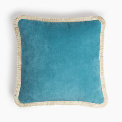 Happy Pillow Light Blue Velvet- Styylish