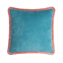 Happy Pillow 40 Light blue Velvet- Styylish