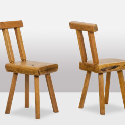 Mobichalet Brutalist Style Chairs - Side Profile - Styylish