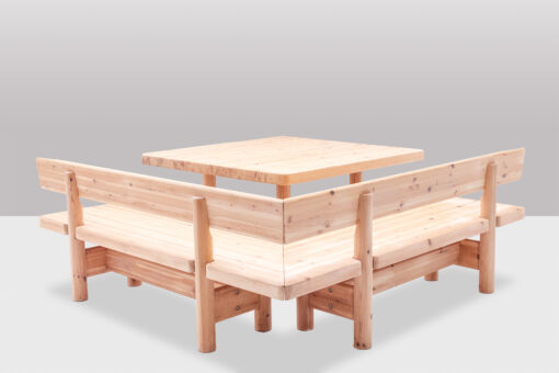 Rainer Daumiller Bench Set - Full From Back - Styylish