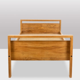 Pierre Chapo Elm Bed Model “L06”, 1970s