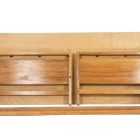 Pierre Chapo Elm Bed Model “L06”, 1970s