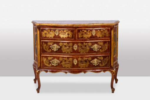 Venetian Louis XV Style Chest - Front - Styylish