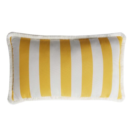 Couple Striped Happy Pillow - Stripe Detail - Styylish